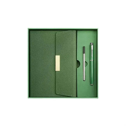 Elegant Notebook And Pen Gift Set With Box Bag