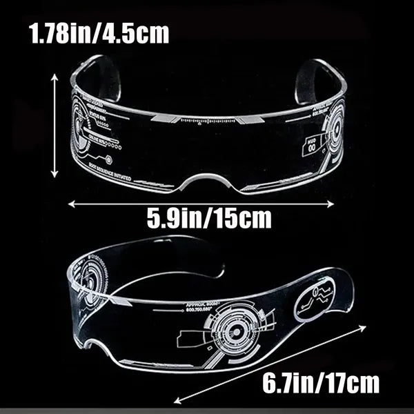 Led Visor Glasses