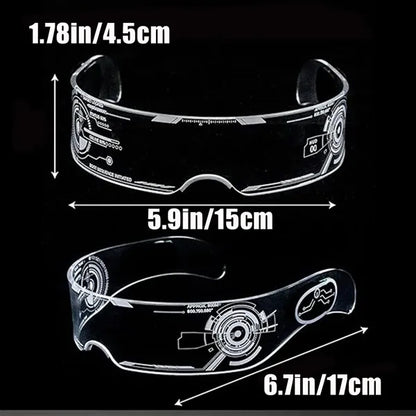 Led Visor Glasses
