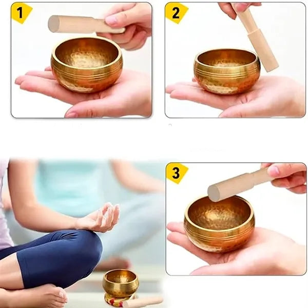 Tibetan Singing Bowl Set