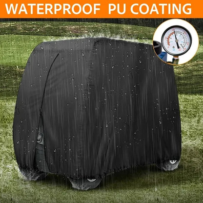 420D Waterproof Golf Cart Covers