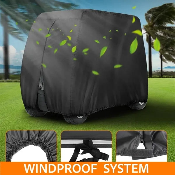 420D Waterproof Golf Cart Covers