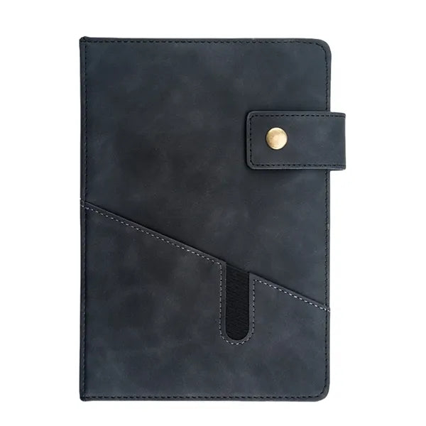 Leather Notebook With Slip Pocket
