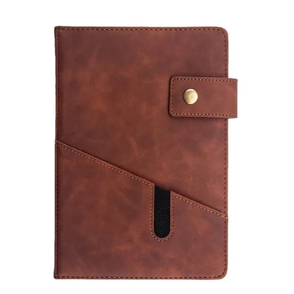 Leather Notebook With Slip Pocket