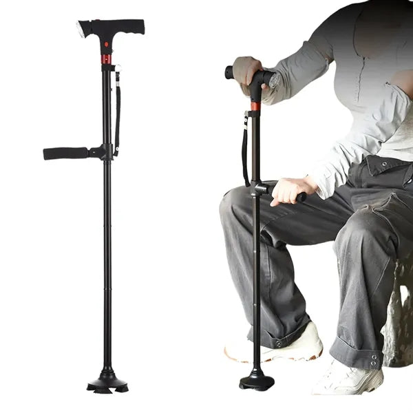 Elderly Walking Stick With Alarm