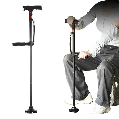 Elderly Walking Stick With Alarm