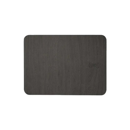 Wood Grain Wireless Charging Mouse Pad