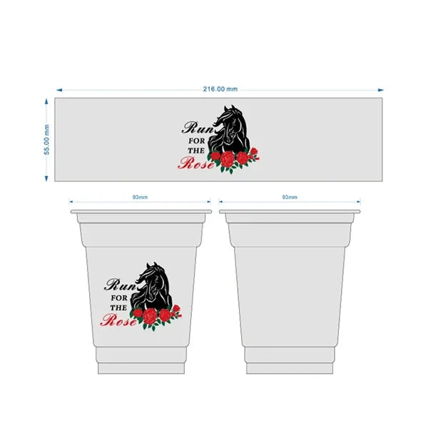 Disposable Transparent Plastic Cup Customization