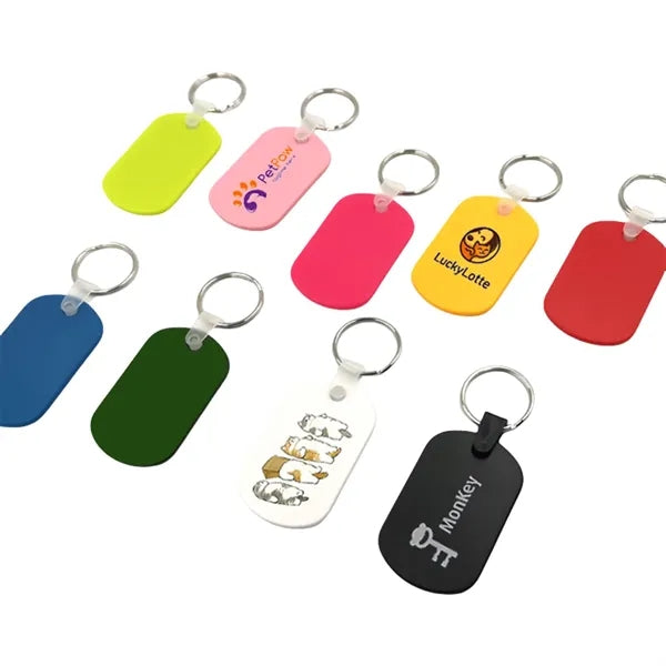 Pvc Soft Material Keychain