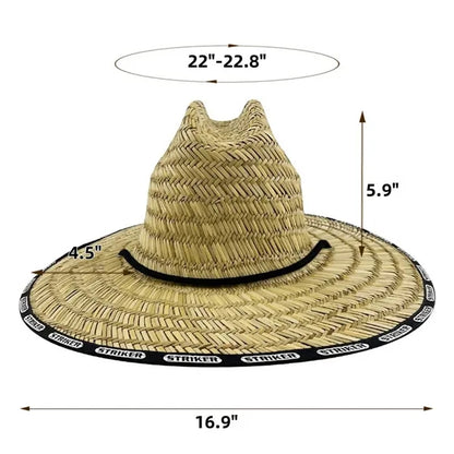 Outdoor Sunscreen Lifeguard Straw Hat