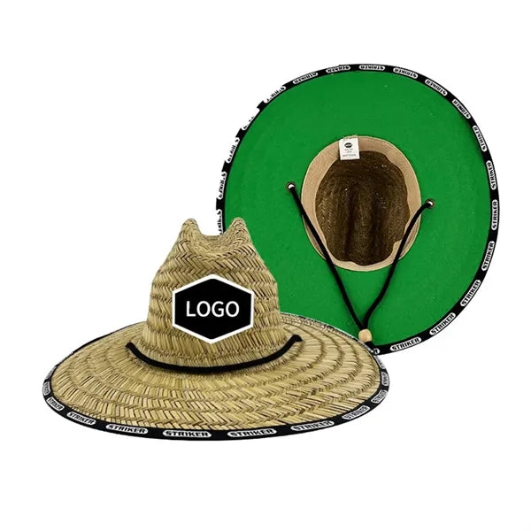 Outdoor Sunscreen Lifeguard Straw Hat