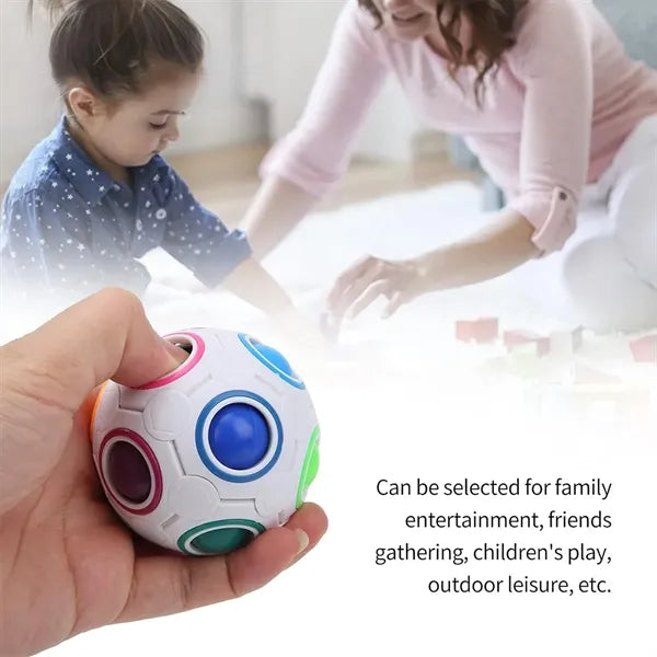 Magic Rainbow Ball Intelligence Decompression Toy
