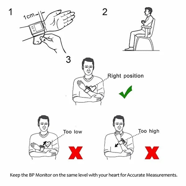 Intelligent Electronic Blood Pressure Measuring Instrument