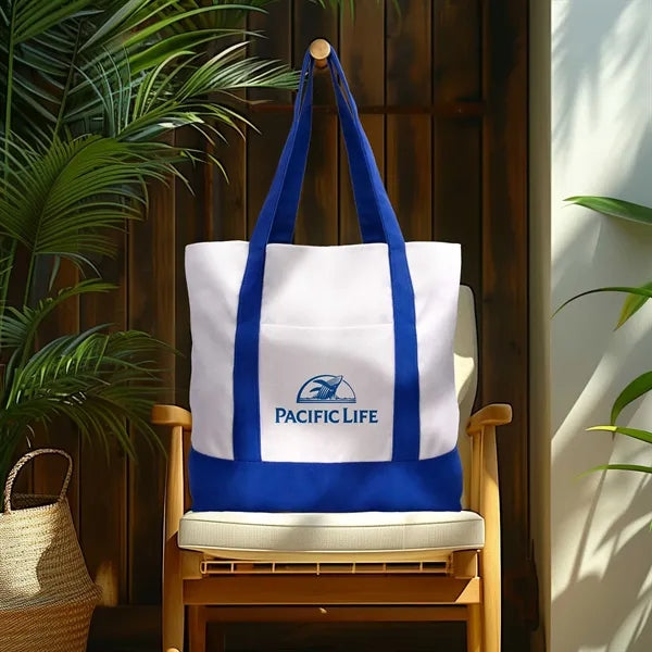 Large TJ Canvas Tote Bag