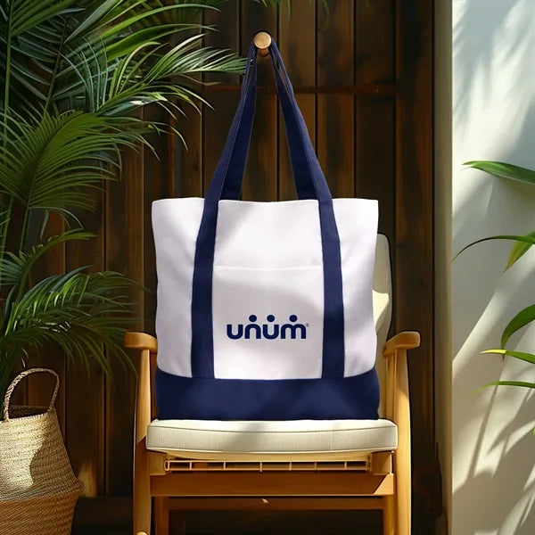 Large TJ Canvas Tote Bag