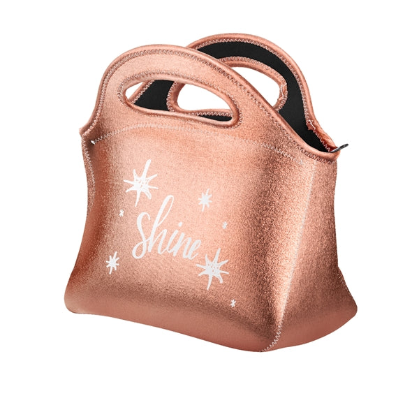 Gran Klutch Metallic Neoprene Lunch Bag