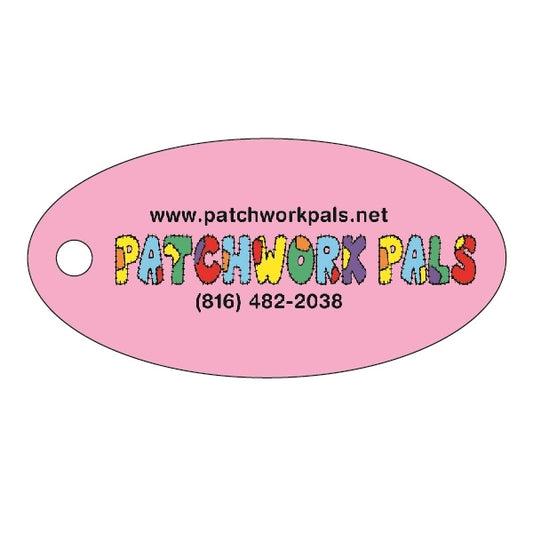 Long Oval Key Tag