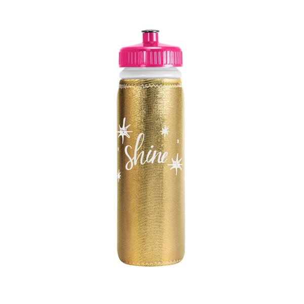 Metallic Van Metro Sport Bottle-Push-Pull Cap