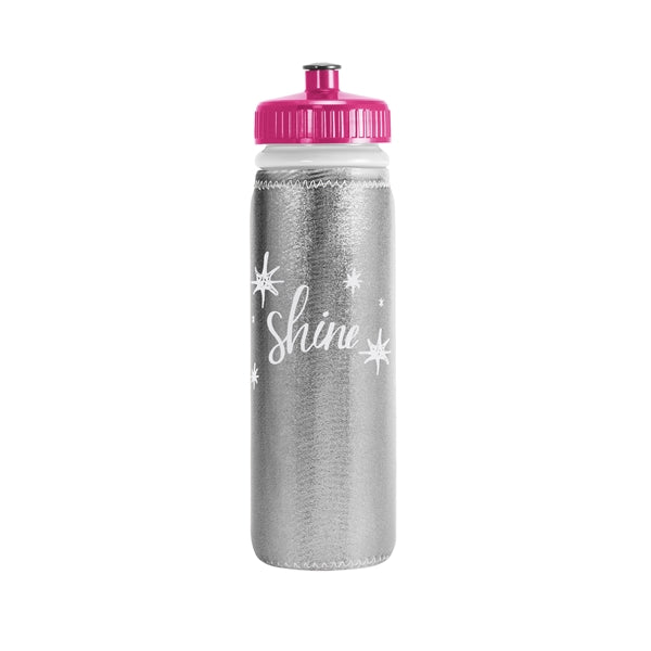 Metallic Van Metro Sport Bottle-Push-Pull Cap