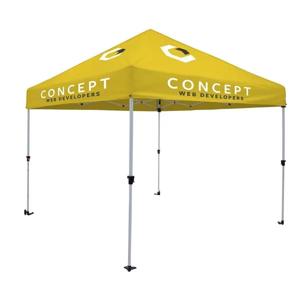 10' Omni Tent Kit (Full-Color Imprint, 4 Locations)