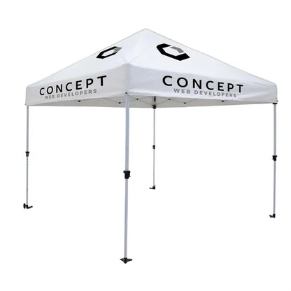 10' Omni Tent Kit (Full-Color Imprint, 4 Locations)