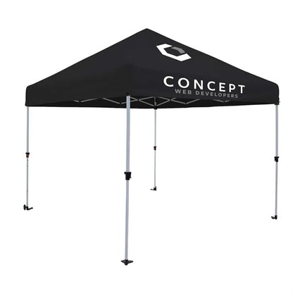 10' Omni Tent Kit (Full-Color Imprint, 2 Locations)