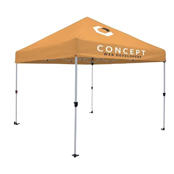 10' Omni Tent Kit (Full-Color Imprint, 2 Locations)