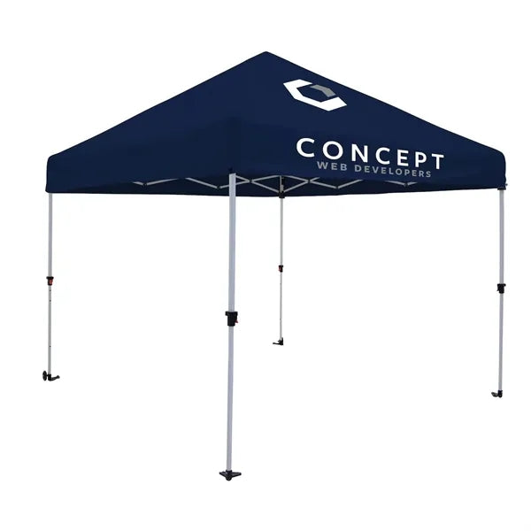 10' Omni Tent Kit (Full-Color Imprint, 2 Locations)