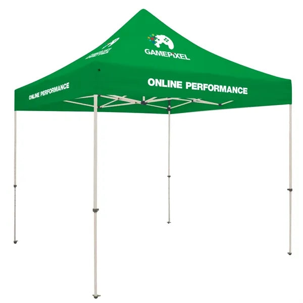 10' Standard Tent Kit (Full-Color Imprint, 4 Locations)