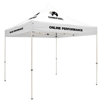 10' Standard Tent Kit (Full-Color Imprint, 4 Locations)