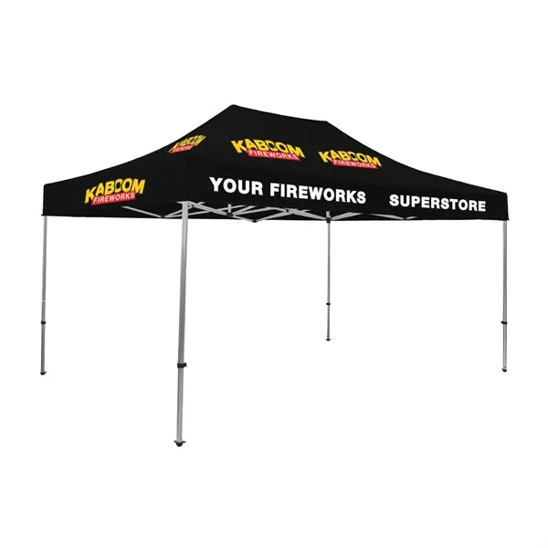 15' Premium Tent Kit (Imprinted, 6 Locations)