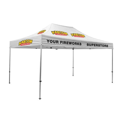 15' Premium Tent Kit (Imprinted, 6 Locations)