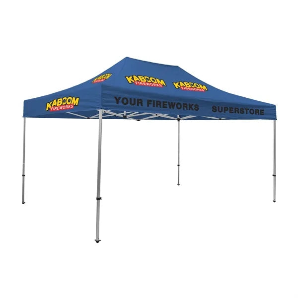 15' Premium Tent Kit (Imprinted, 6 Locations)
