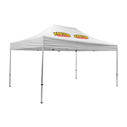 15' Premium Tent Kit (Imprinted, 2 Locations)