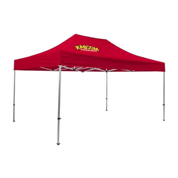 15' Premium Tent Kit (Imprinted, 1 Location)