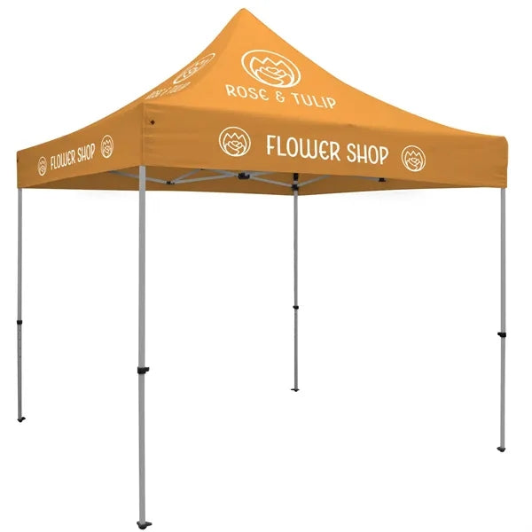 10' Premium Tent Kit (Imprinted, 4 Locations)