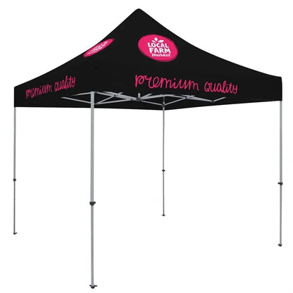 10' Deluxe Tent Kit (Full-Color Imprint, 4 Locations)