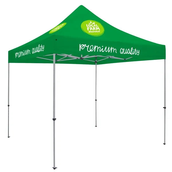 10' Deluxe Tent Kit (Full-Color Imprint, 4 Locations)