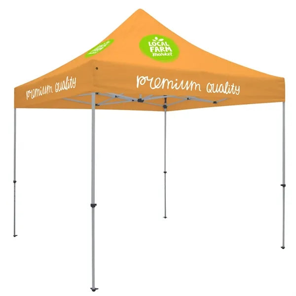 10' Deluxe Tent Kit (Full-Color Imprint, 4 Locations)