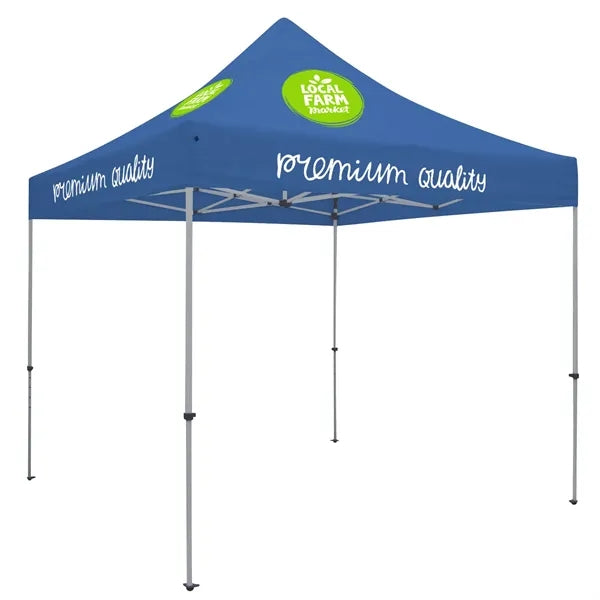 10' Deluxe Tent Kit (Full-Color Imprint, 4 Locations)