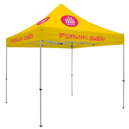 10' Deluxe Tent Kit (Full-Color Imprint, 4 Locations)