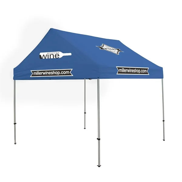 10' Gable Tent Kit (Full-Color Imprint, 4 Locations)