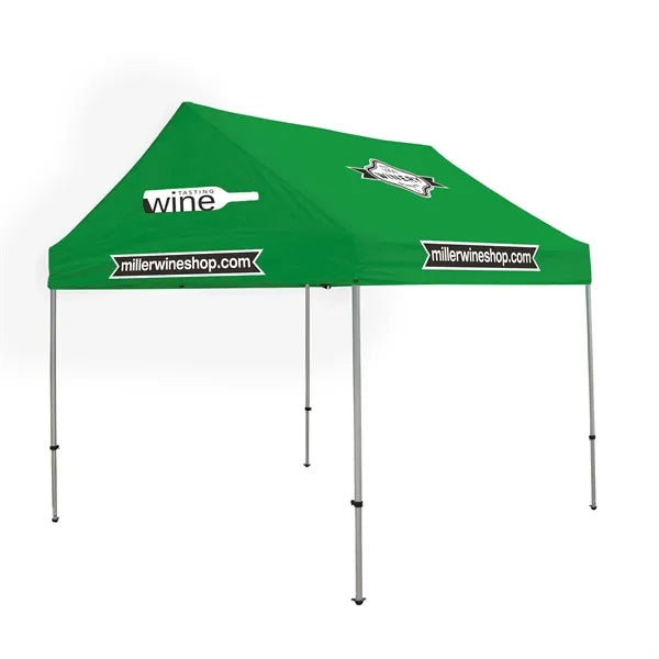 10' Gable Tent Kit (Full-Color Imprint, 4 Locations)