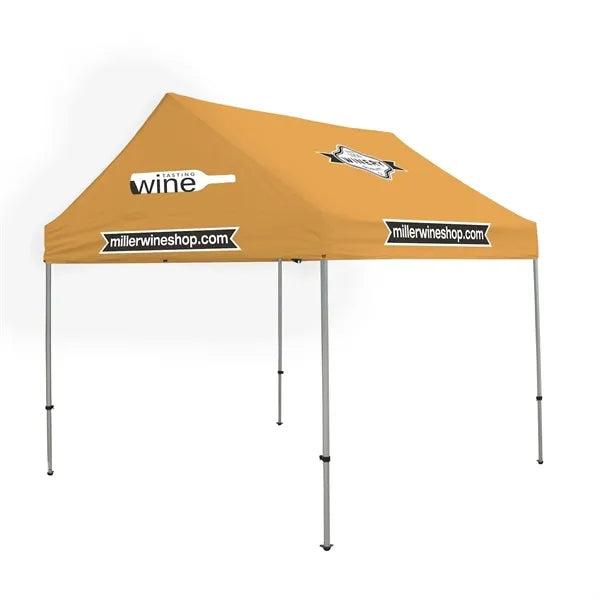 10' Gable Tent Kit (Full-Color Imprint, 4 Locations)