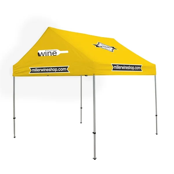 10' Gable Tent Kit (Full-Color Imprint, 4 Locations)