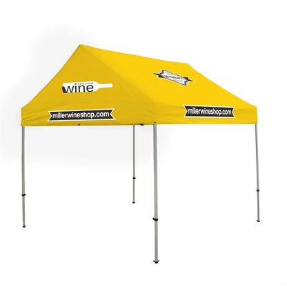 10' Gable Tent Kit (Full-Color Imprint, 4 Locations)