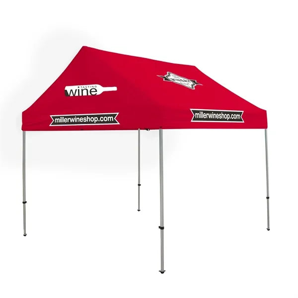10' Gable Tent Kit (Full-Color Imprint, 4 Locations)