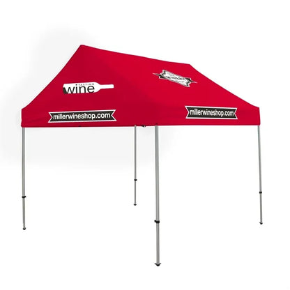 10' Gable Tent Kit (Full-Color Imprint, 4 Locations)