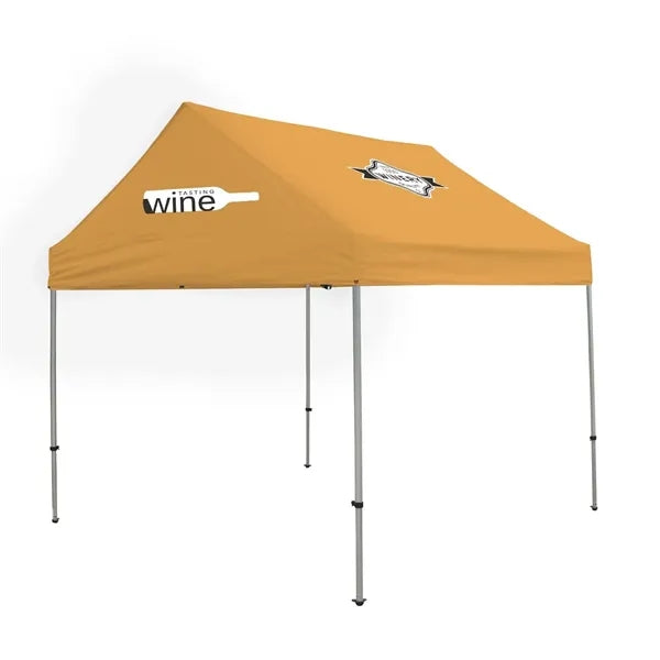 10' Gable Tent Kit  (Full-Color Imprint, 2 Locations)