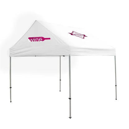 10' Gable Tent Kit  (Full-Color Imprint, 2 Locations)